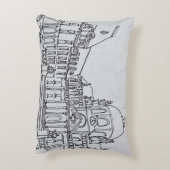 コートヤードオブラソルボンヌ|パリ大学 アクセントクッション (裏面(縦))