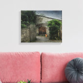 コートヤードキャット キャンバスプリント (インサイチュ (リビング))