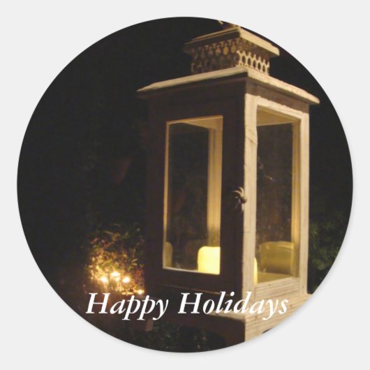 コートヤードバイランタンライト ラウンドシール (正面)