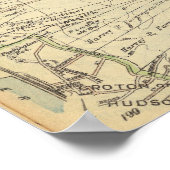 コートランド、ニューヨーク2 ポスター (角)