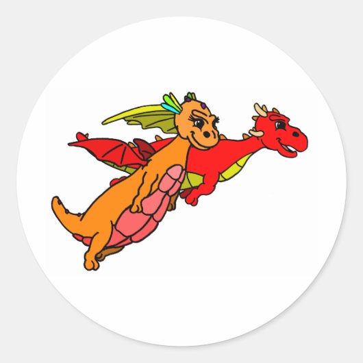 コートルとフリッター ラウンドシール (正面)