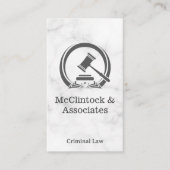 コートルームゲベル | 弁護士 予約カード (正面)