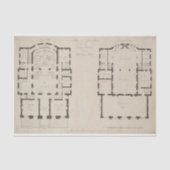 コートルーム詳細ロンドンUKダイアグラムデコページ 薄葉紙 (正面)