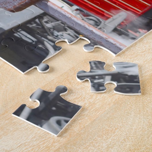 コートレインワシントンマウンテンニューハンプシャー ジグソーパズル (側面)