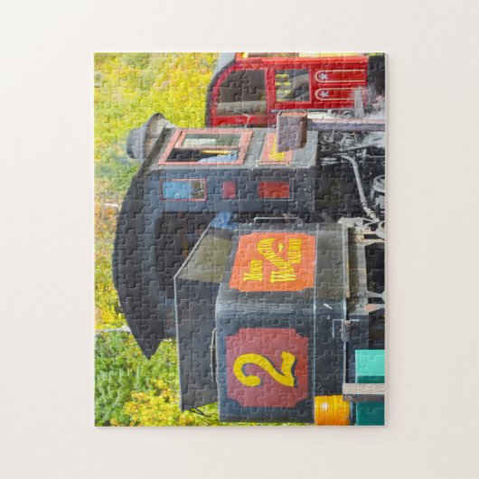 コートレインワシントンマウンテンニューハンプシャー ジグソーパズル (縦)