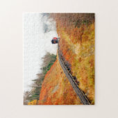 コートレインワシントンマウンテンニューハンプシャー ジグソーパズル (縦)