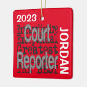 コートレポータエクソナレアカスタム セラミックオーナメント (左)