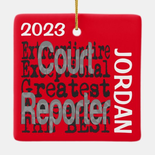 コートレポータエクソナレアカスタム セラミックオーナメント (裏面)