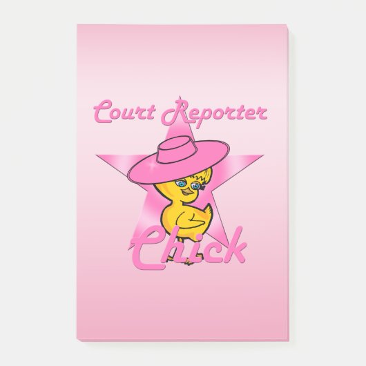 コートレポータースチック#8 ポストイット (正面)