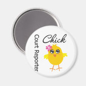 コートレポーター・シック マグネット (正面/裏面)