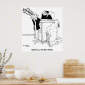 コート漫画5490 ポスター (キッチン)