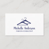 コート用のハンダー |ワードローブファッション 名刺 (正面)