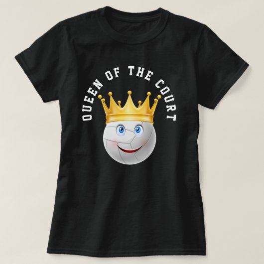 コート金ゴールド王妃Tシャツ Tシャツ (デザイン正面)