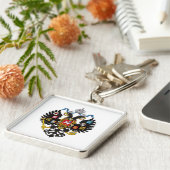 コート・オブ・アームズロシアの キーホルダー (側面)