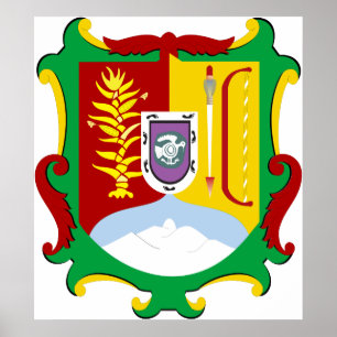 コート・オブ・アームズ公式メキシコHeraldryロゴ ポスター