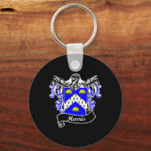 コート・オブ・アームズ姓家紋 キーホルダー (正面)