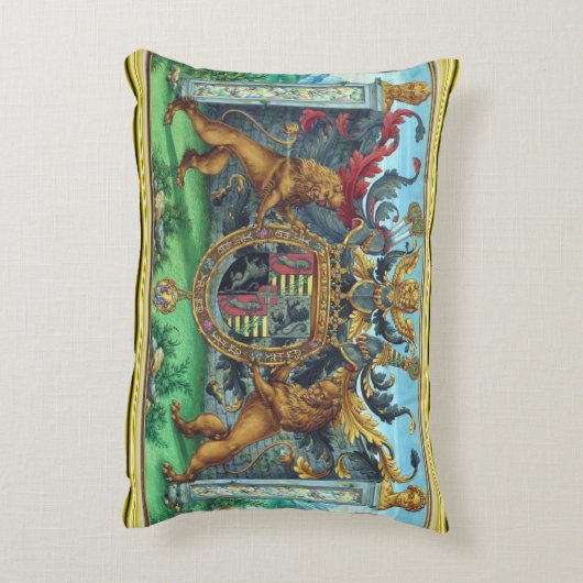 コート・オブ・アームズ・アクセント枕 アクセントクッション (裏面(縦))