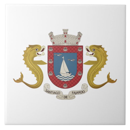 コート・オブ・アームズ・オブ・ファハルド – PUERTO RICO タイル (正面)