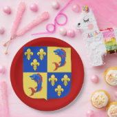 コート・オブ・アームズ、名前の追加 ペーパープレート (パーティー)