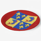 コート・オブ・アームズ、名前の追加 ペーパープレート (アングル)