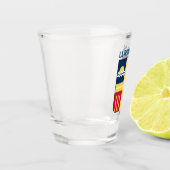 コート・オブ・アームズ – La Romana，ドミニカ共和国 ショットグラス (左)