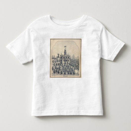 コート・ハウス、フレズノ トドラーTシャツ (正面)