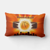 コートMVPのゲーム優勝バスケットボールエネルギー ランバークッション (裏面)