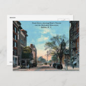 コートSt., Shea's Theatre, Buffalo, NYヴィンテージ ポストカード (正面/裏面)