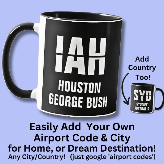 コードと市区町村コードを追加IAH HOUSTON マグカップ