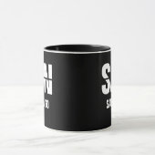 コードと市区町村コードSAN San Diegoの追加 マグカップ (中央)