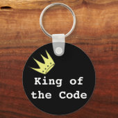 コードのキーリングのキング キーホルダー (正面)
