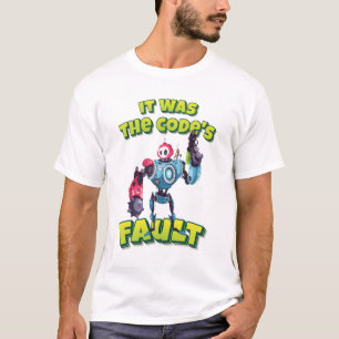 コードの故障ロボットロボットAI Tシャツ