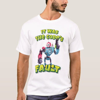 コードの故障ロボットロボットAI Tシャツ