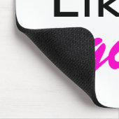 コードは女の子のマウスパッドを好みます マウスパッド (コーナー)