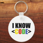コードを知っている キーホルダー (正面)