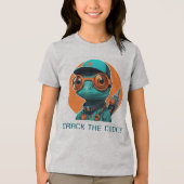 コードを解読する トライブレンドTシャツ (正面)