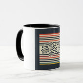 コードアート2384 マグカップ (正面左)