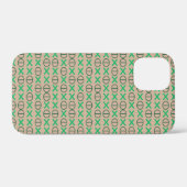 コードグリーン Case-Mate iPhoneケース (裏面 (横))