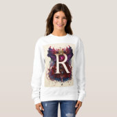 "コードスタイル: R Tee" "R You Ready?" スウェットシャツ (正面フル)