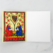 コードックス・マネーセの吟遊詩人 - 宮廷愛 カード (内部)