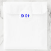 コードフラグの最大値 ラウンドシール (バッグ)