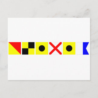 コードフラグオリビア ポストカード