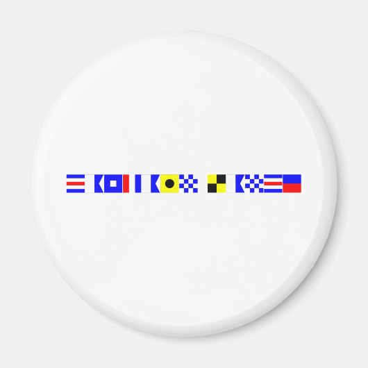 コードフラッグキャプテンランス マグネット (正面)