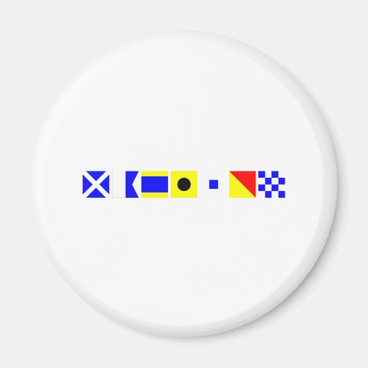 コードフラッグメディソン マグネット (正面)