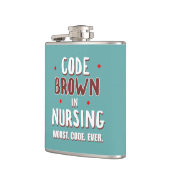 コードブラウン看護ワーストコード フラスク (左)