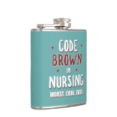 コードブラウン看護ワーストコード フラスク (右)