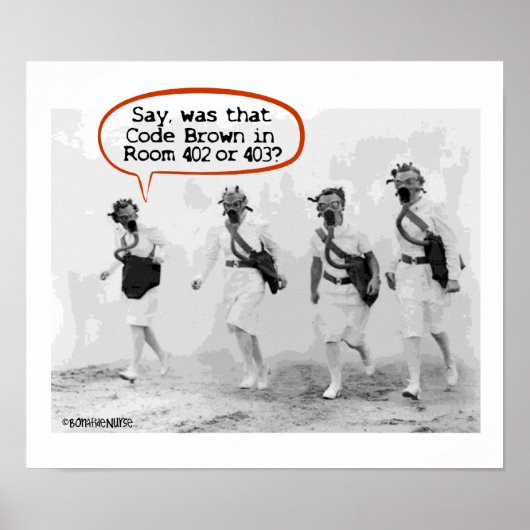 コードブラウン(ナース) ポスター (正面)