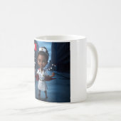 コードブルー：ナースマグで値下げ コーヒーマグカップ (正面右)