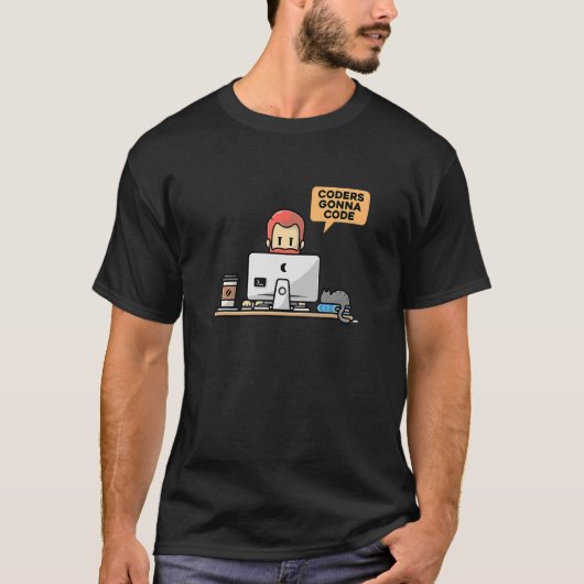 コードプログラマコンピュータギークおたくPc Tシャツ (正面)