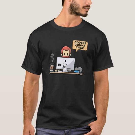 コードプログラマコンピュータギークおたくPc Tシャツ (正面)
